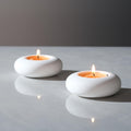 Optimize360 Handmade Decorative Pebble Tealight Candle Holder