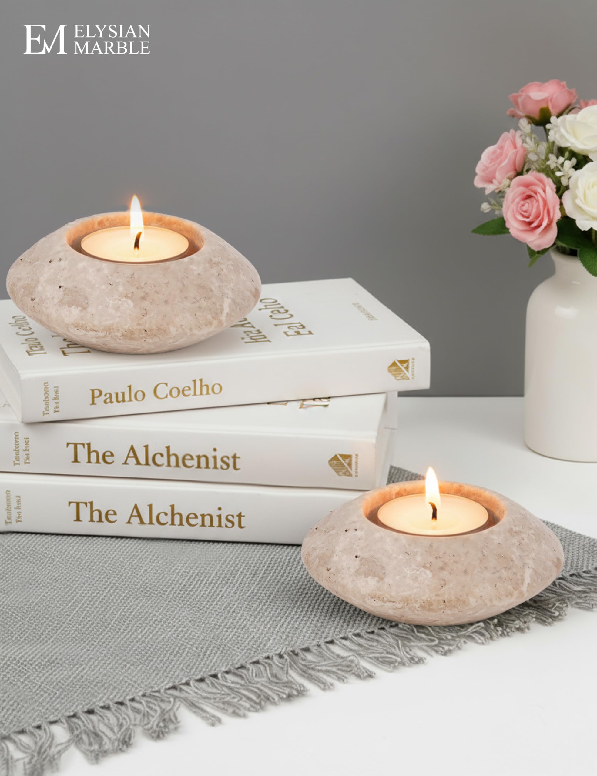 Optimize360 Tealight Candle Holders Set of 2