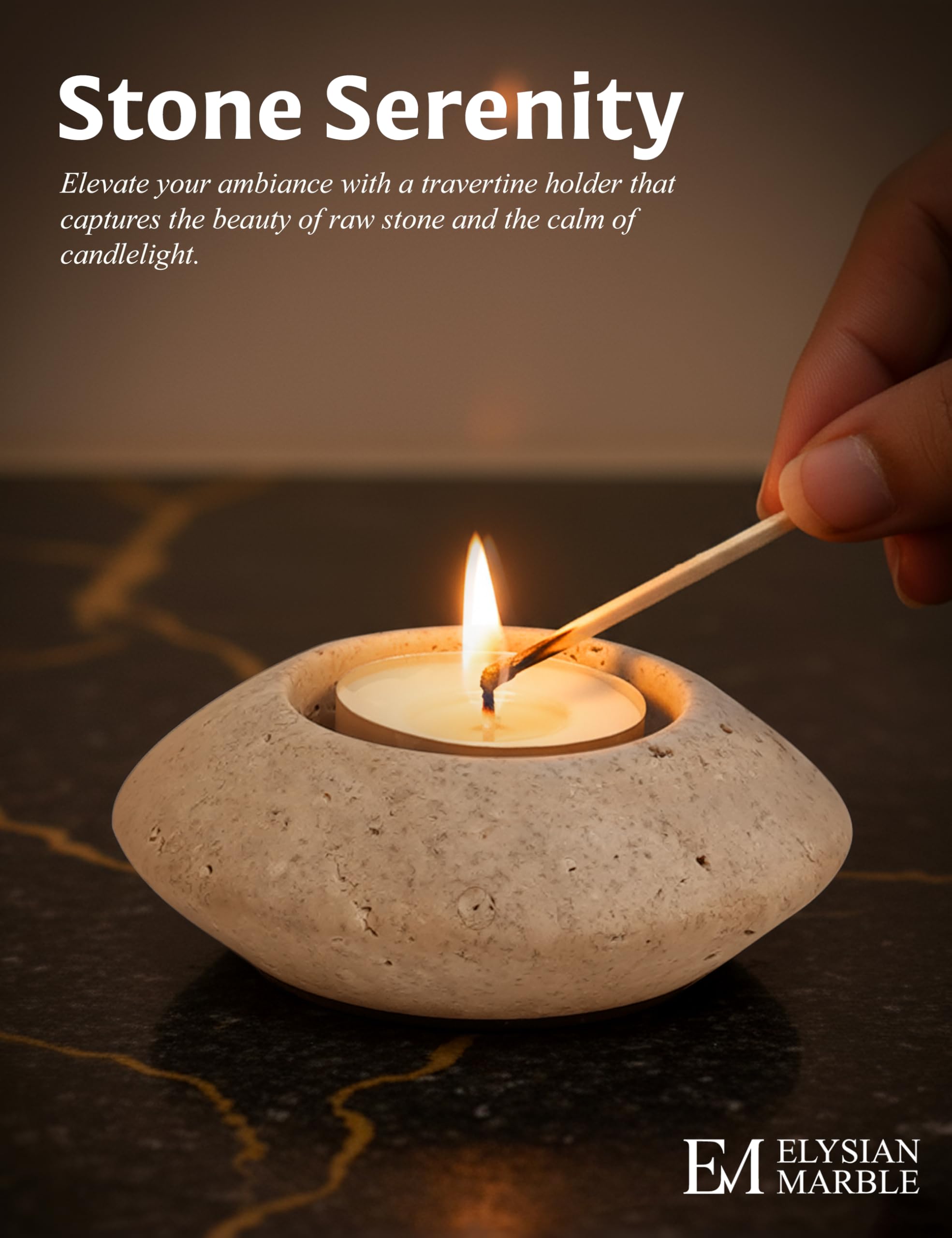 Optimize360 Tealight Candle Holders Set of 2