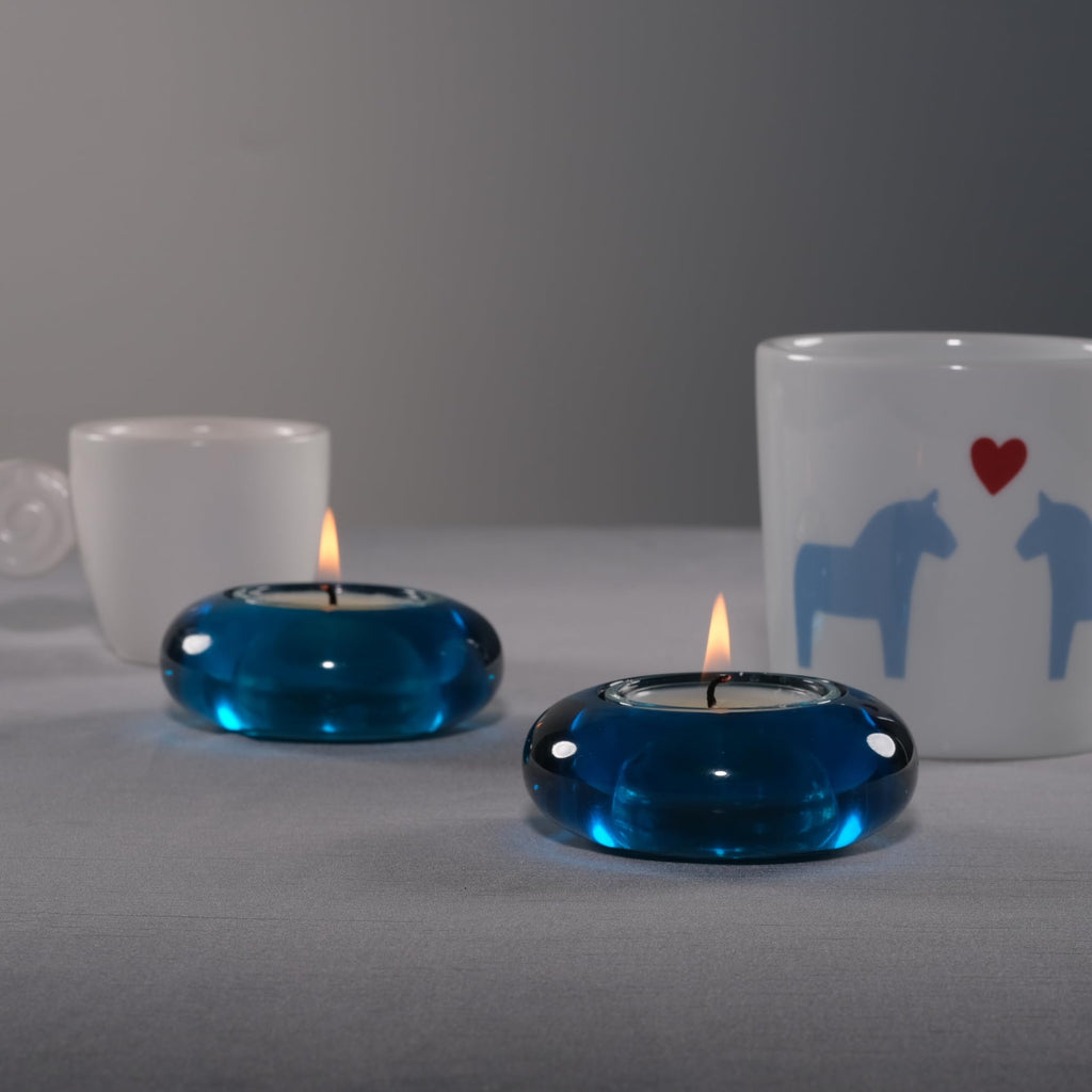 Optimize360 Handmade Decorative Pebble Tealight Candle