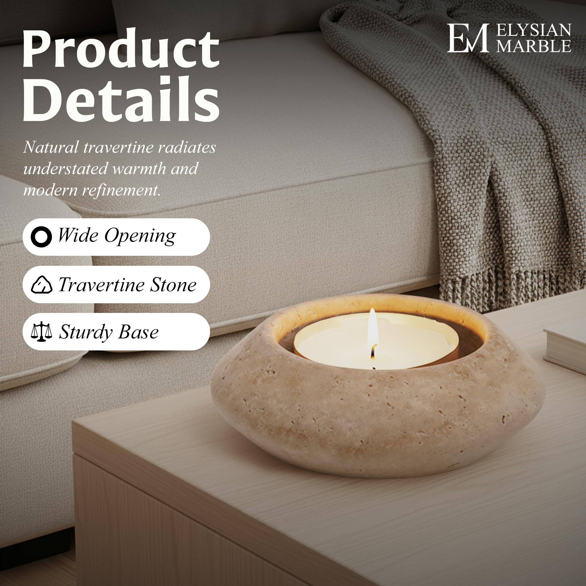 Optimize360 Tealight Candle Holders Set